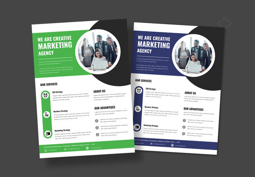 Creative Corporate Flyer Layout