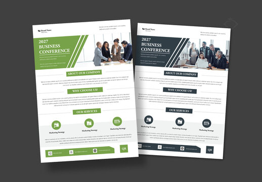 Corporate Flyer Template Layout