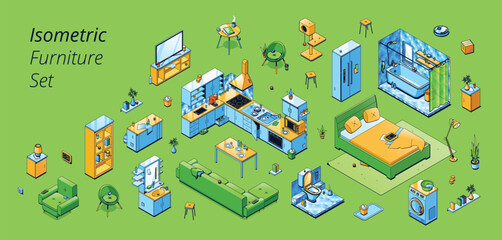 abstract colorful background with circles