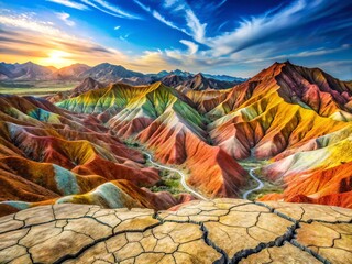 Zhangye Danxia Landform: Protecting China's Fragile Rainbow Mountains from Over-Tourism