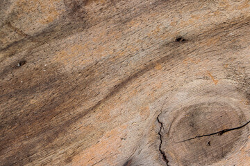 Old wooden texture for background that has natural cracks.