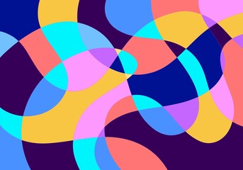 Abstract liquid shape. Fluid geometric&nbsp;design background 