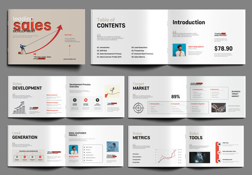 Leading Sales Development Book Template