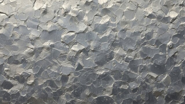 Abstract metallic surface with intricate hammered pattern texture