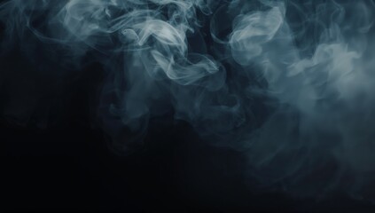 Mystic Smoke Abstract Background