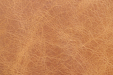Abstract textured brown leather background with small pattern for web banner template or wallpaper design.