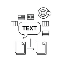 Notification api concept with a bell icon, representing system alerts, digital communication, and software development