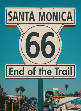 Santa Monica Pier, Los Angeles, California, USA