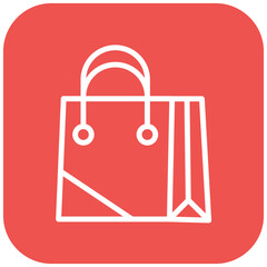 Fototapeta premium Vector Design Paper Bag Icon Style