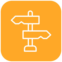 Vector Design Signboard Icon Style