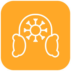 Vector Design Cold Icon Style