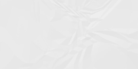 Creased white page canvas old paper crumple texture wrinkle parchment empty letter texture.	