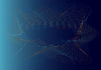 abstract blue background with lines