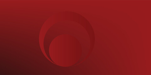 Abstract red wavy background. Dynamic shapes composition. Vector illustration