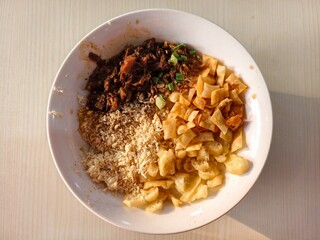 Delicious Homemade Pasta with Rich Meat Sauce and Parmesan Cheese