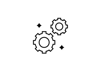 Isolated   teamwork illustration in line style design. Vector illustration.