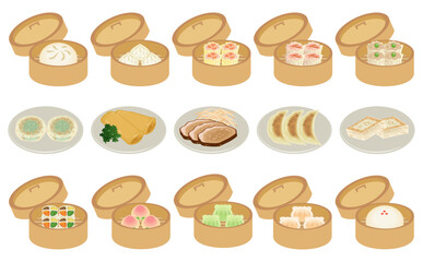 点心と中華料理　Dim sum and Chinese cuisine