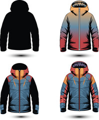 Men winter jacket 