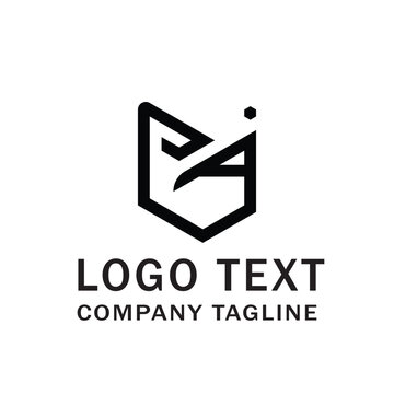 uvi or uvi letter logo design 