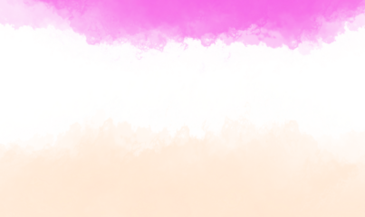 Soft pink watercolor wash over a pale beige background