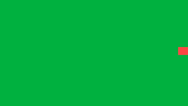 Animation of red arrow walking to the right