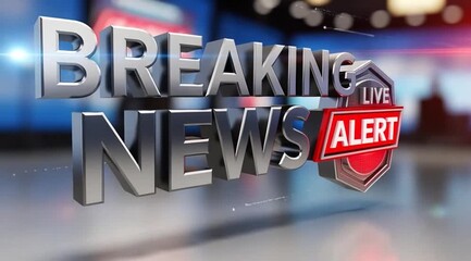 Breaking news live alert broadcasts urgent updates now