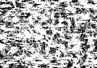 白黒のグランジパターン　099