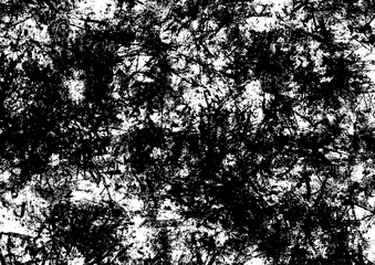 白黒のグランジパターン　098