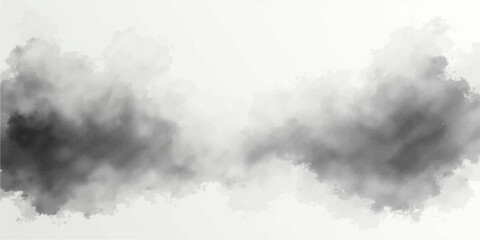 Abstract dark grunge background with black and white clouds in a stormy sky atmosphere