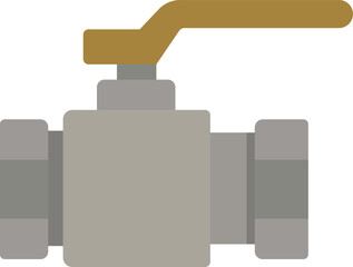 Lever operated ball valve