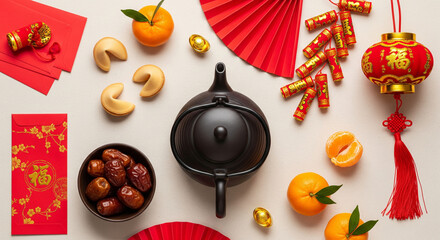 Chinese new year festive arrangement