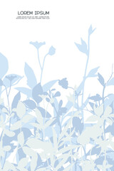 Spring poster layered template universal use