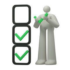 Task Completion, Achieving Goals, Successful Businessman