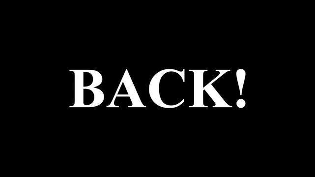 i an back animation in transparent background simple  i an back animation in 4K video animation with alpha channel 