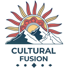 vector illustration of a mountain logo