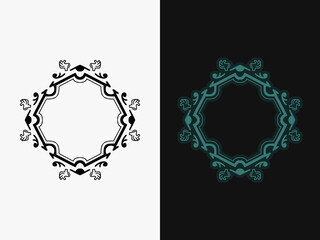 Retro vintage logo emblem, brand vintage, vector logo