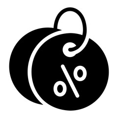 price tag glyph icon