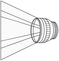 Lens angle of view