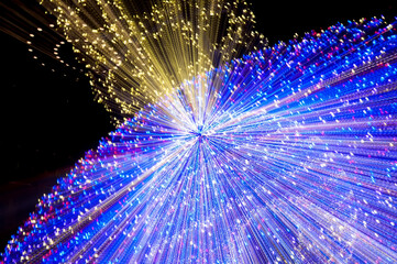 abstract colors ornament light streak background