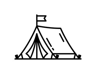 Camping Tent Icon