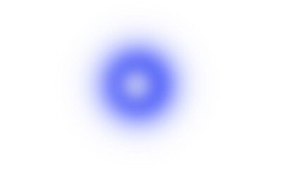 Blue Glowing Energy Sphere Abstract Digital Art PNG High Quality Neon Light Circle Background