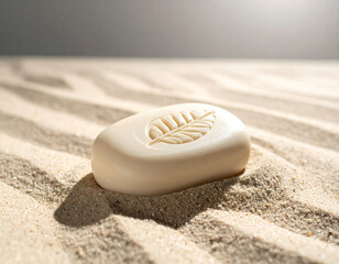 Crafting natural soap sand eco-friendly creation home workshop diy techniques tranquil setting unique artistry