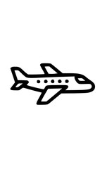 vector illustration of airplane
