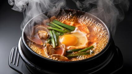 Sundubu Jjigae (Spicy Soft Tofu Stew)