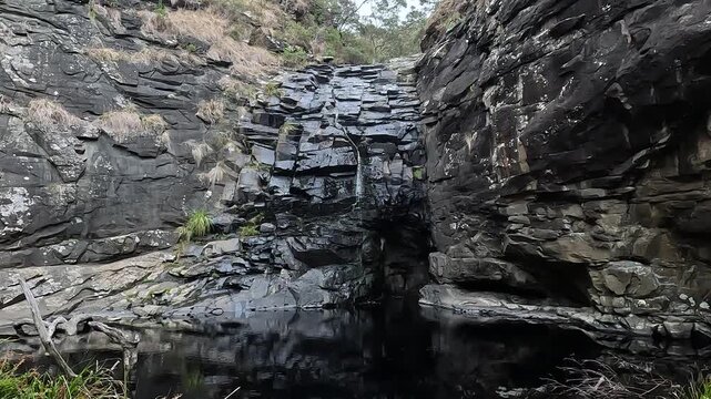 Sheoak Falls and Swallow Cave - Scenic Waterfall and Limestone Cave in Great Otway National Park, Victoria, Australia