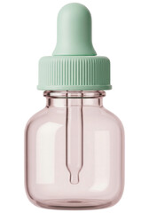 3D Cartoon Dropper Bottle Soft Plastic Oversized Rubber Top Minimal Shading PNG