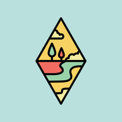 Nature and chill graphic illustration vector art t-shirt design