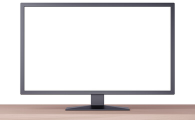 3D素材_テレビ_黒