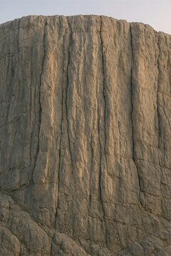 Pale vertical rock wall textures