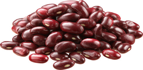 Red kidney bean legume protein healthy raw food organic glossy heap natural